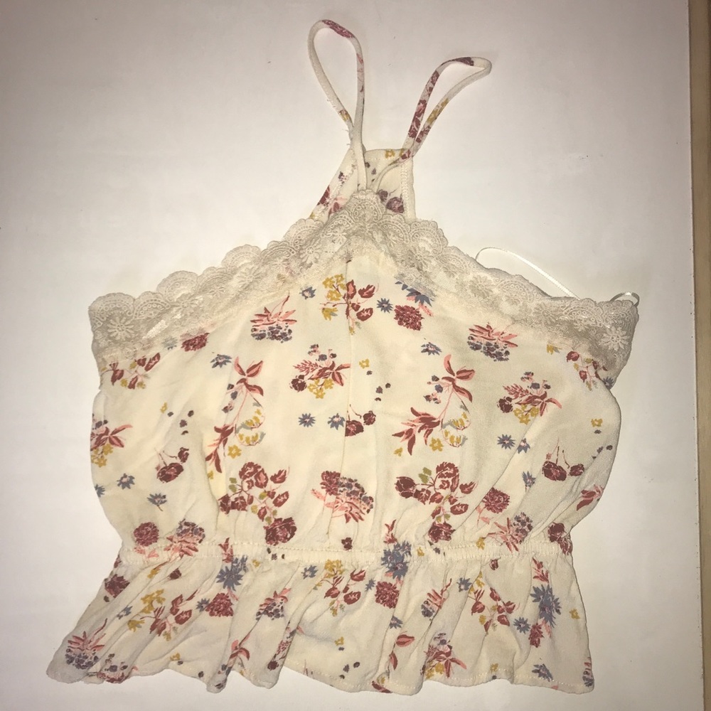 pacsun halter crop top
